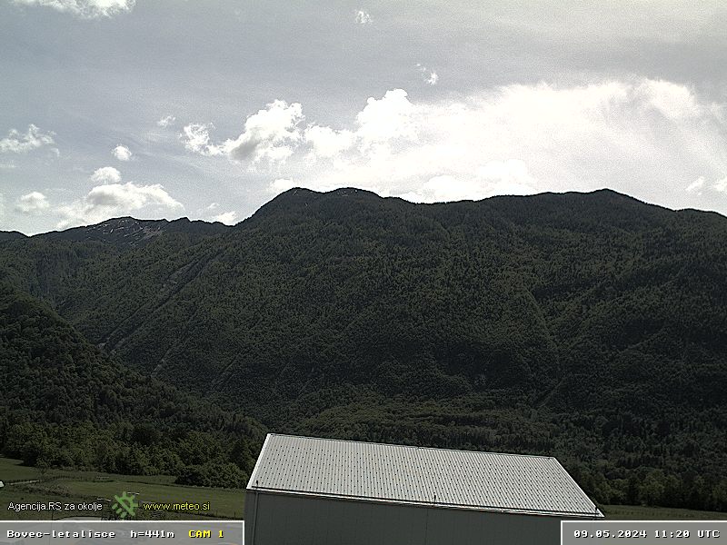 Bovec airfield webcam - south
